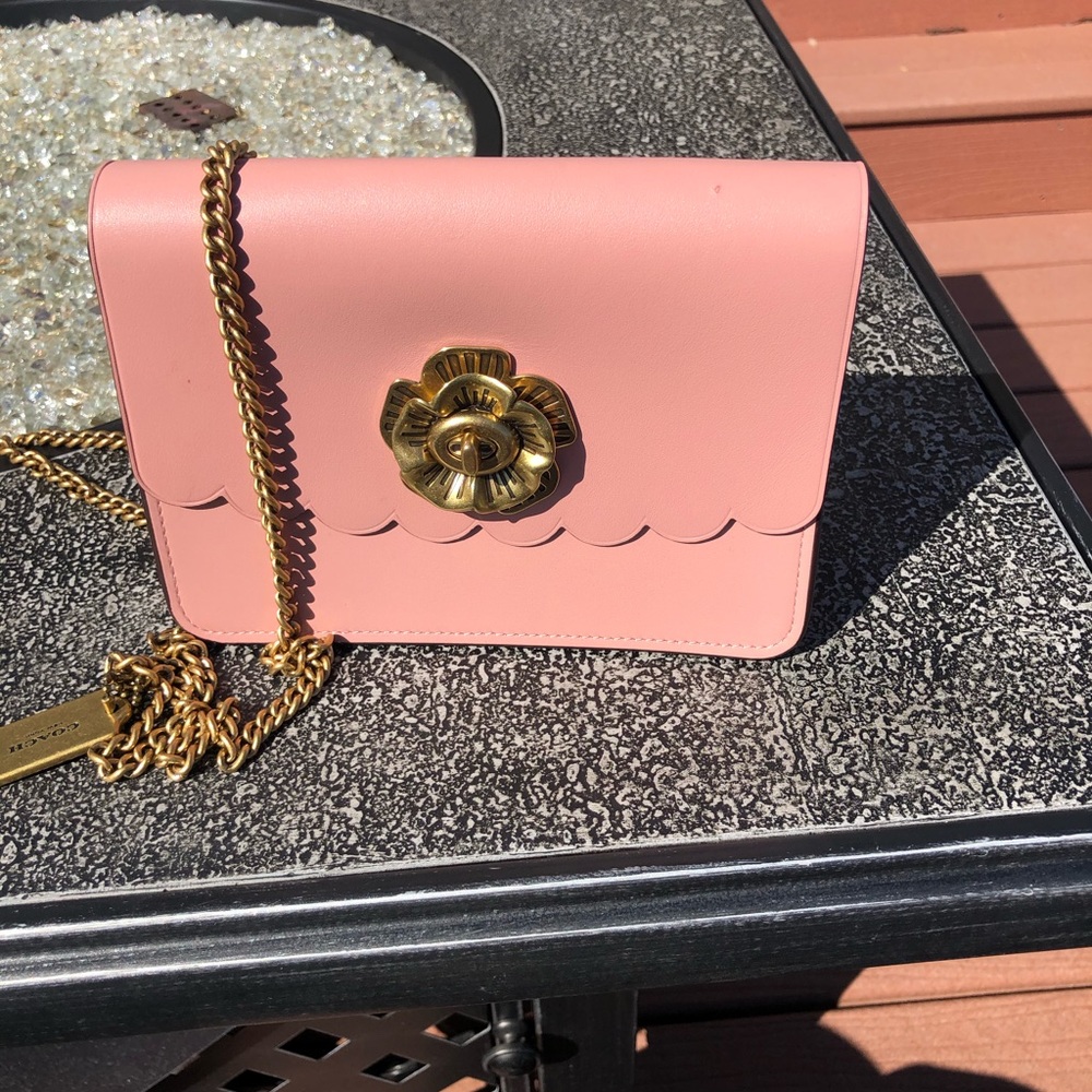 Authentic Coach Tea Rose Turlock Bowery Crossbody